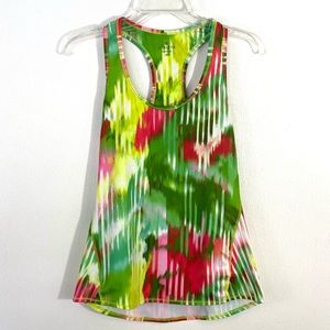 Athleta Multicolor racer back tank top